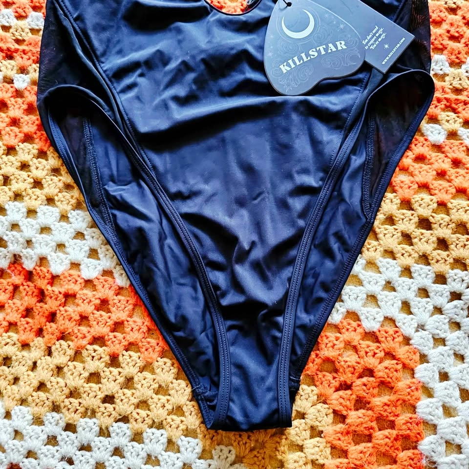 Brand new Killstar Pentagram Dark Lyfe One Piece Swimsuit NWT Si - photo 5