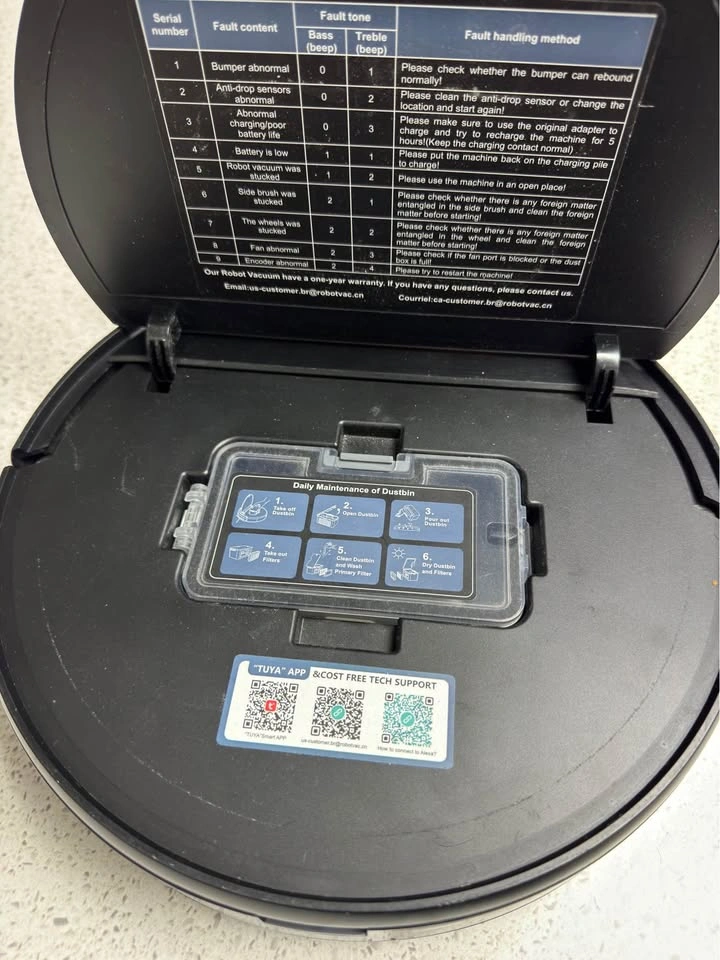Tuya Smart Robot Vacuum Cleaner with Charging Dock - photo 2