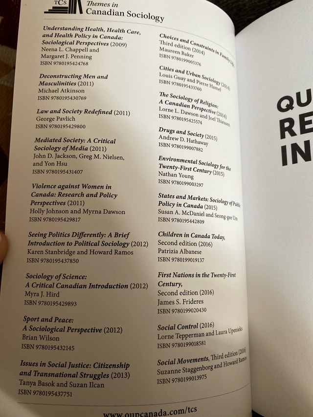 Oxford Qualitative Research In Action A Canadian Primer - photo 2