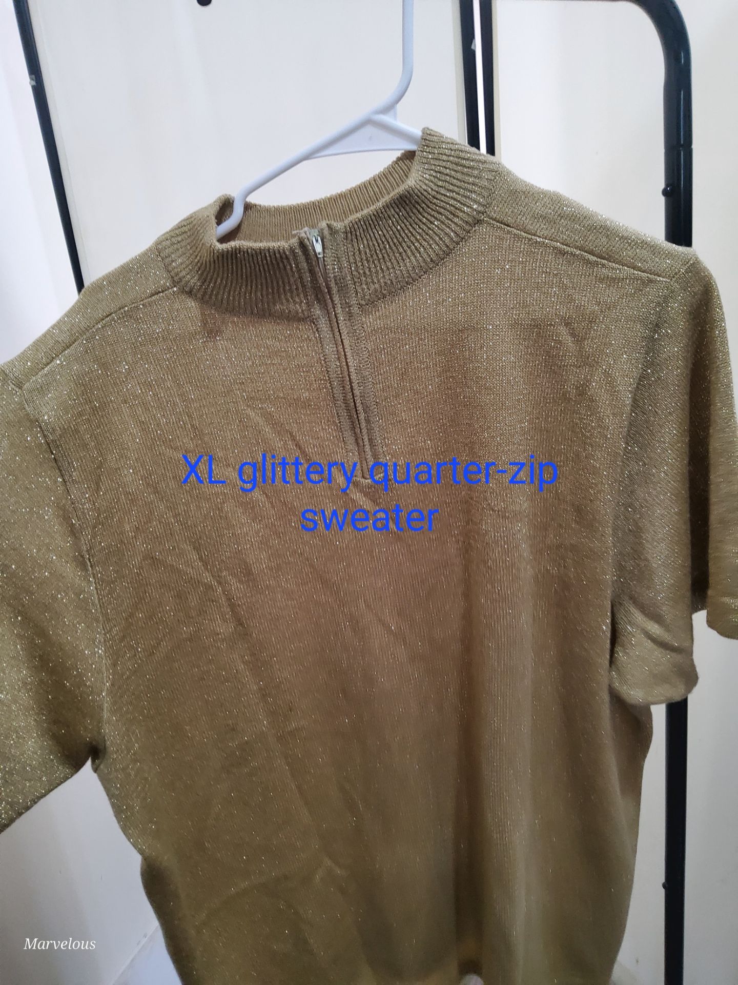 Quarter Zip Sweater