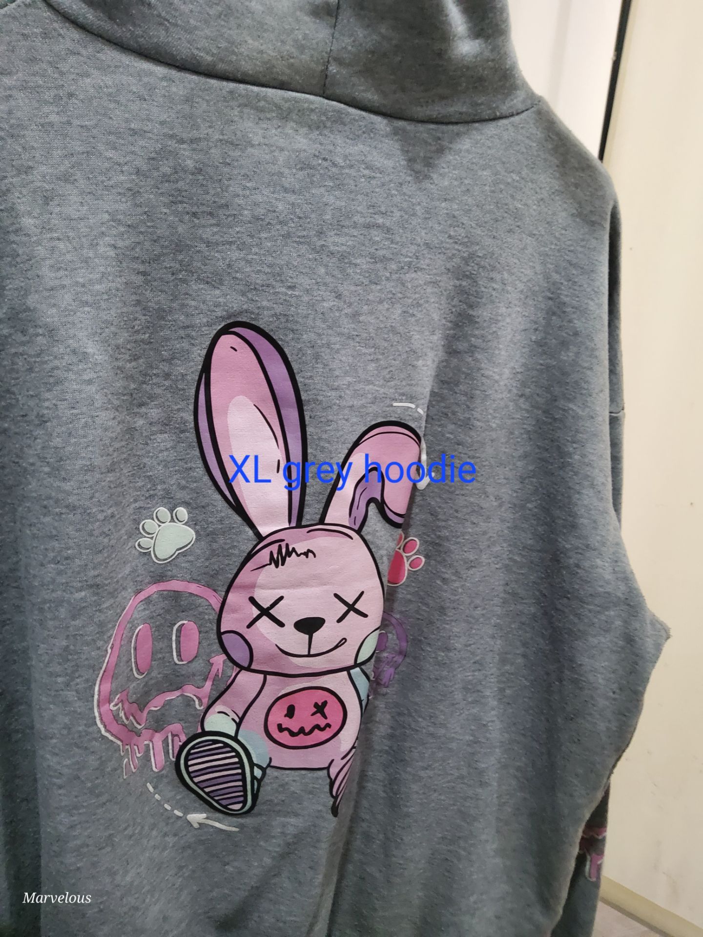 Grey hoodie