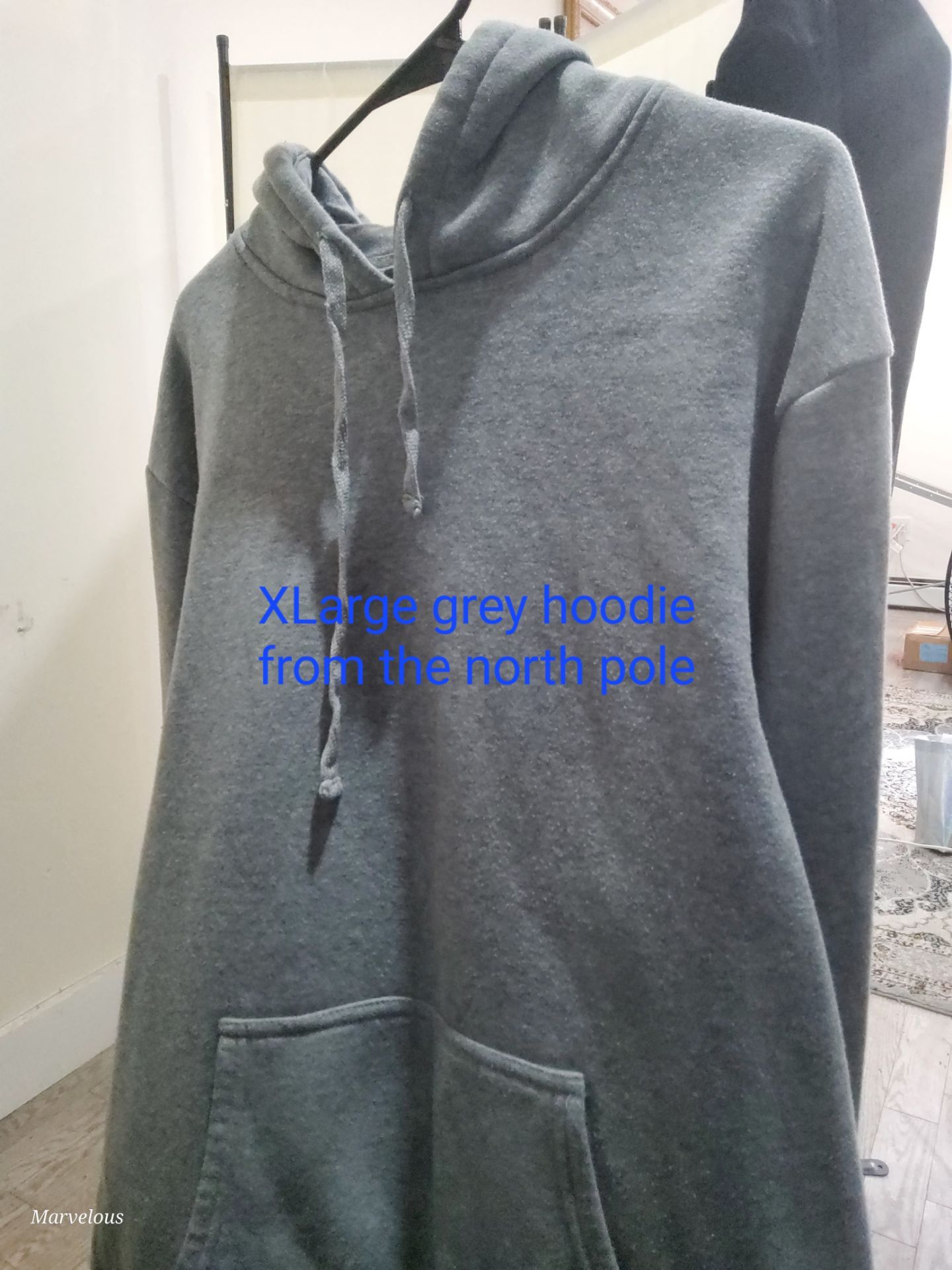 Grey hoodie