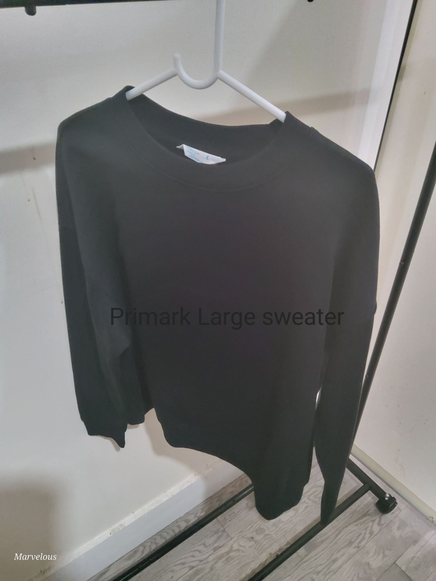 Black sweater