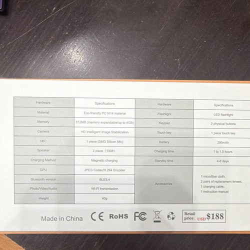 AI Glasses Smart Glasses w/ HD Video, Real-Time Translation - photo 4