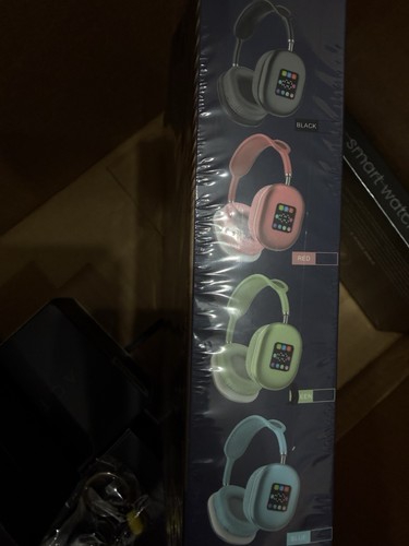 XY-267BT Wireless Headphones w/ Screen + Smart Watch Bundle - photo 4