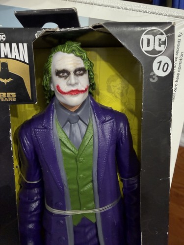 DC Batman 85 Years The Dark Knight Joker 10in Action Figure Boxe - photo 2