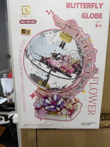 QIZHILE Rotating Butterfly Globe Building Blocks Set 90105 - photo 2