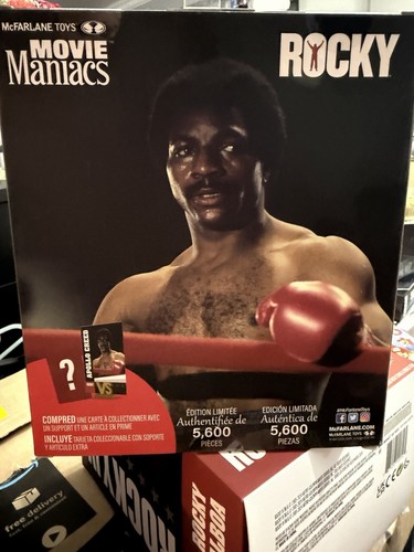 McFarlane Toys Movie Maniacs Rocky Apollo Creed Action Figure - photo 2