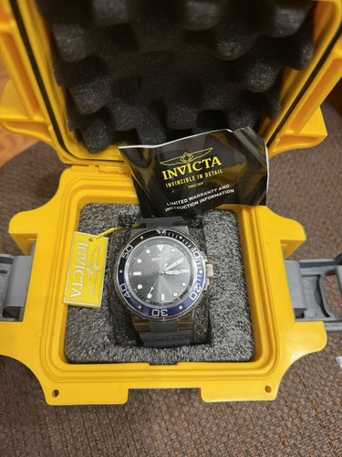 Invicta Pro Diver Men’s Quartz 50mm Black Dial Silicone Strap - photo 2