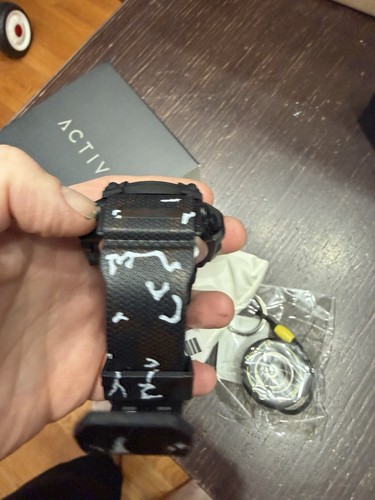 Activa Men’s Digital Quartz Sport Watch 30m 3 ATM Black Rubber S - photo 5