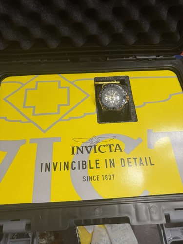 Invicta Aviator Men’s Quartz Chronograph 45mm Black with Case - photo 5