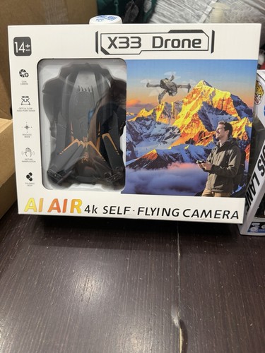 AI AIR X33 Selfie Drone 4K HD Dual Camera