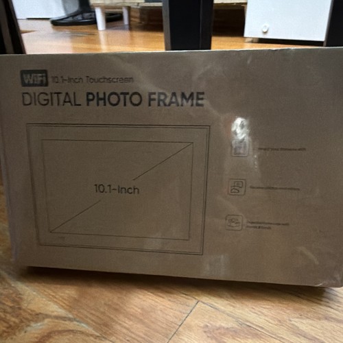 10.1-Inch Touchscreen Wi-Fi Digital Photo Frame IPD07 Black