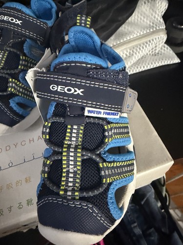 Geox Water Friendly Unisex Kids Sandals Blue/Navy US 6.5 EU 22 - photo 2