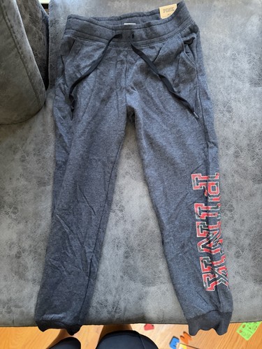 PINK Victoria's Secret Gray Logo Jogger Pants S
