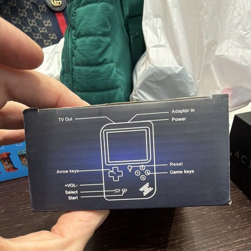 Plus Handheld Game Console, TV Out Composite RCA, Blue - photo 3