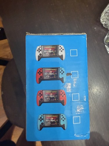 Q21 Handheld Game Console, 3.5" Screen, Red/Blue, USB Connectivi - photo 4