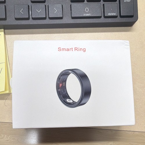 JRing Smart Ring Silver Activity Tracker Bluetooth HR Sleep