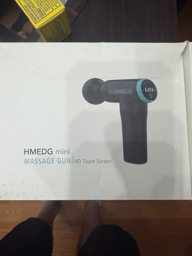 HMEDG mini Percussion Massage Gun Touchscreen Rechargeable