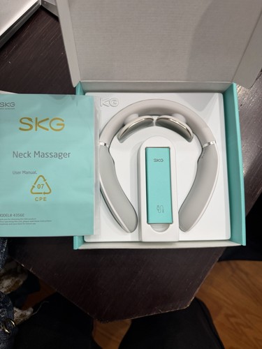 SKG 4356E Neck Massager TENS Heated Rechargeable USB Battery
