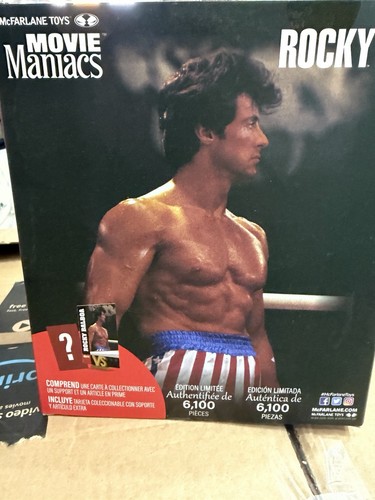 McFarlane Toys Movie Maniacs Rocky Balboa Rocky IV Figure - photo 3