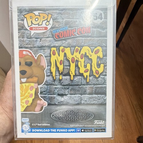 Funko Pop! Icons Pizza Rat #54 NYCC Limited Edition - photo 2