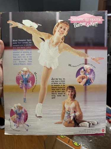 Mattel Barbie & Ken Olympic USA Skater Dolls Set 1998 - photo 2