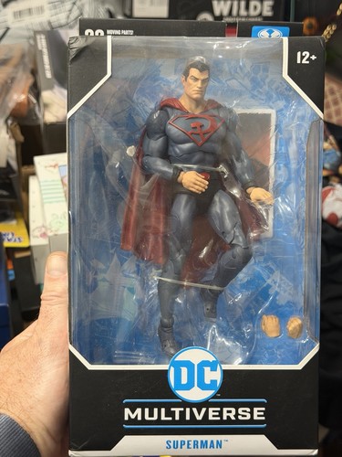 DC Multiverse Superman Plastic Action Figure 12+ w/ Alternate Ha