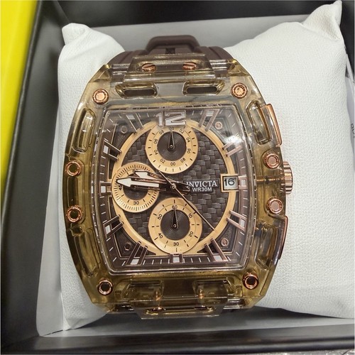 Invicta S1 Rally Allogrip Men 42mm Brown Tone Watch 70143