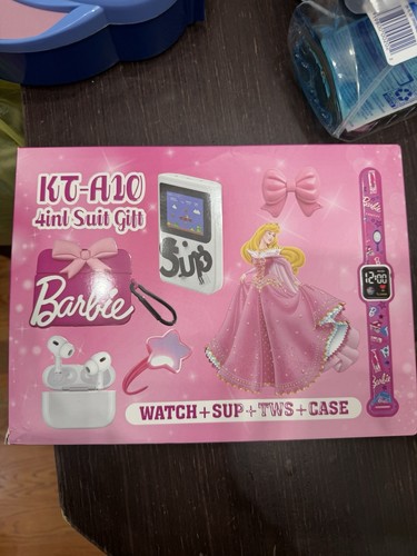 KT-A10 Barbie SUP 4-in-1 Suit Gift Handheld Electronic Game Set