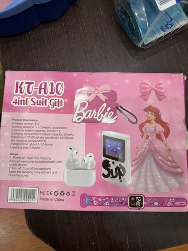 KT-A10 Barbie SUP 4-in-1 Suit Gift Handheld Electronic Game Set - photo 2