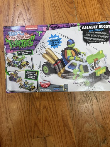 Playmates Toys TMNT Tales Assault Buggy Playset w/ Leonardo, Hel - photo 2