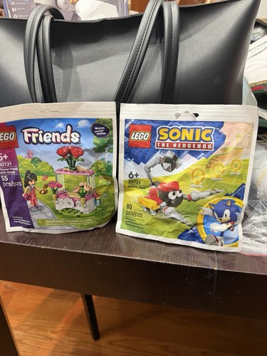 LEGO Friends 30721 Flower Polybag and 30733 Sonic