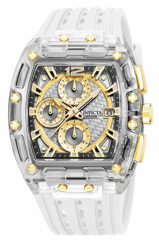 Invicta S1 Rally Allogrip Men's Watch 42mm Silver/Gold