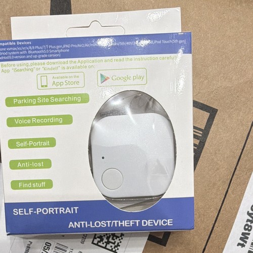 Bluetooth 5.0 Self-Portrait Anti-Lost/Theft Tracker Tag