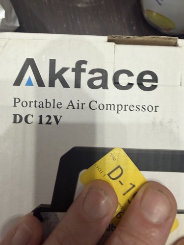 Akface Tire Inflator Portable Air Compressor, DC 12V Digital Air - photo 2