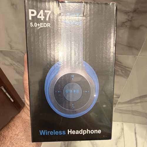 P47 5.0+EDR Bluetooth Wireless Over-Ear Headband Headphones