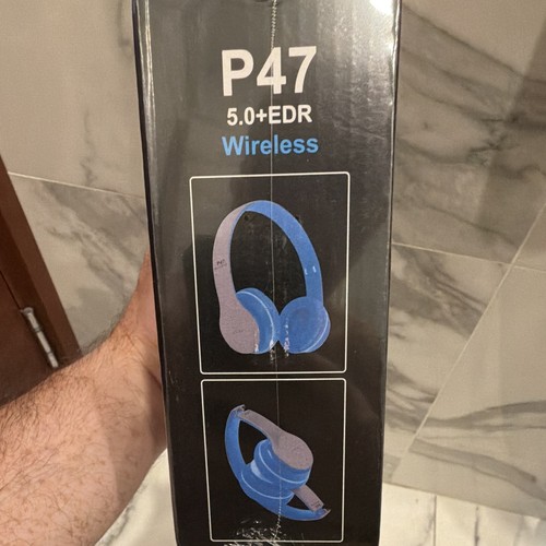 P47 5.0+EDR Bluetooth Wireless Over-Ear Headband Headphones - photo 4