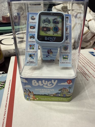 Accutime Bluey Interactive Touch Screen Kids Watch w/ Camera - photo 2