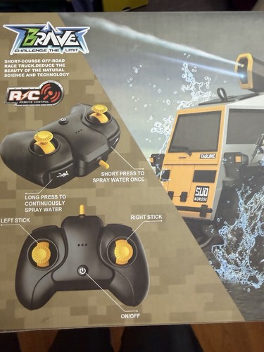 Braver 1:16 Amphibious Vehicle Water Spray 2.4GHz RC Toy - photo 3