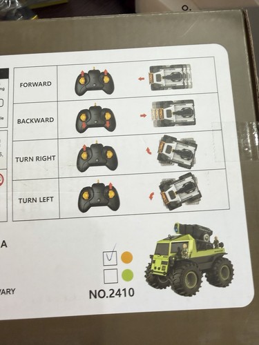 Braver 1:16 Amphibious Vehicle Water Spray 2.4GHz RC Toy - photo 5