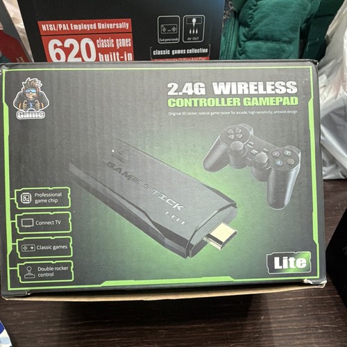 Lite 2.4GHz RF Wireless Gamepad Controller for Console, Black Pl