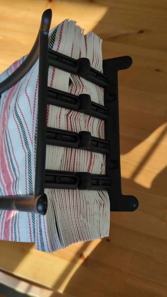 IKEA GREJA black napkin holder - photo 3