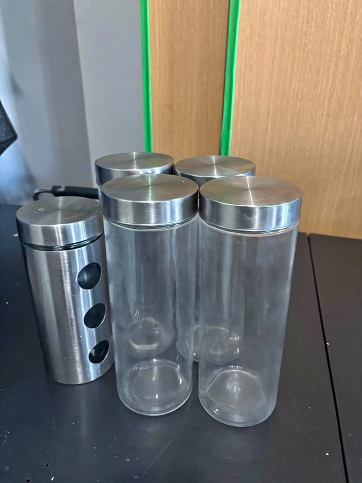 Glass jars