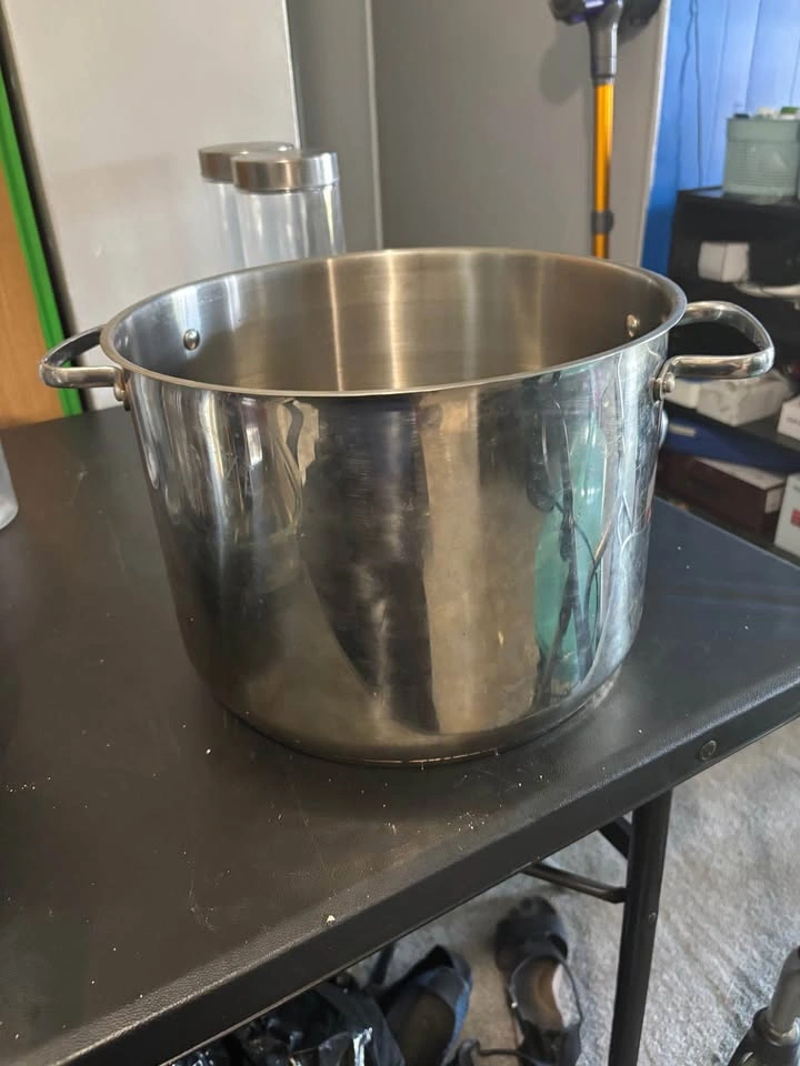 Extra large stainless steel pot - photo 2