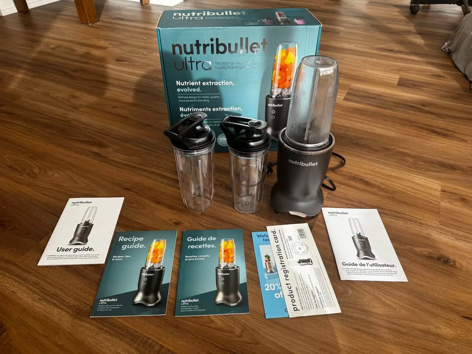NutriBullet Ultra 1200W Blender – Like New - photo 2