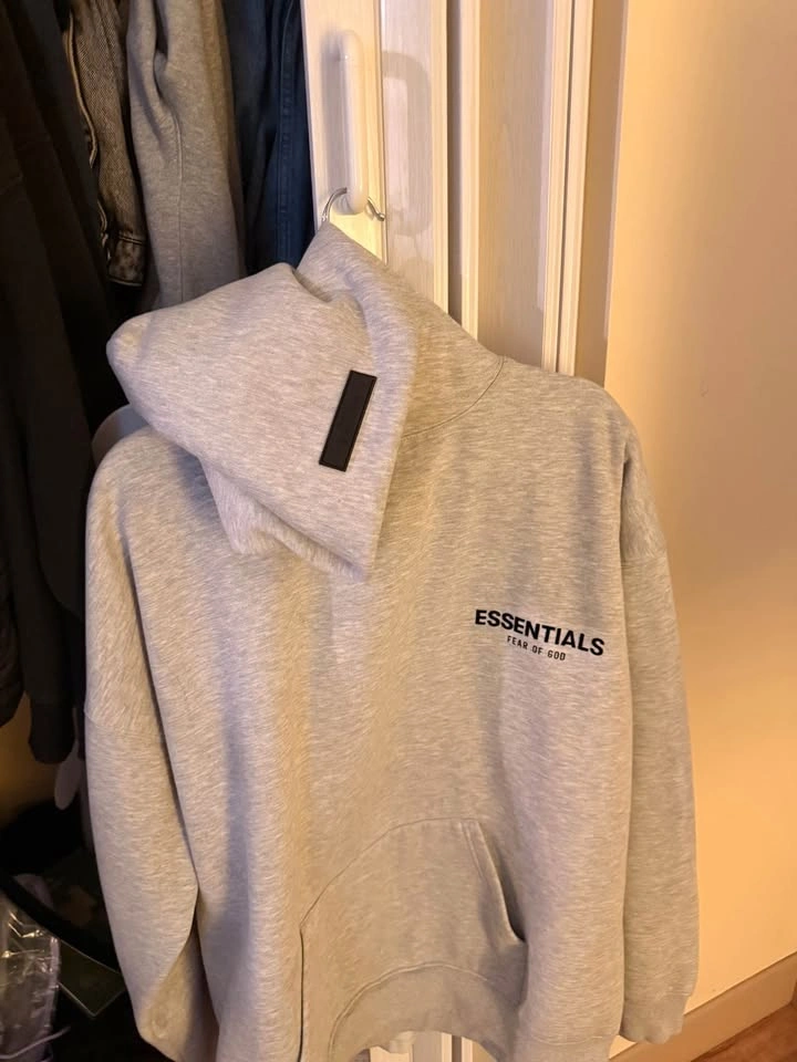 Essential hoodie heather gray xl - photo 3