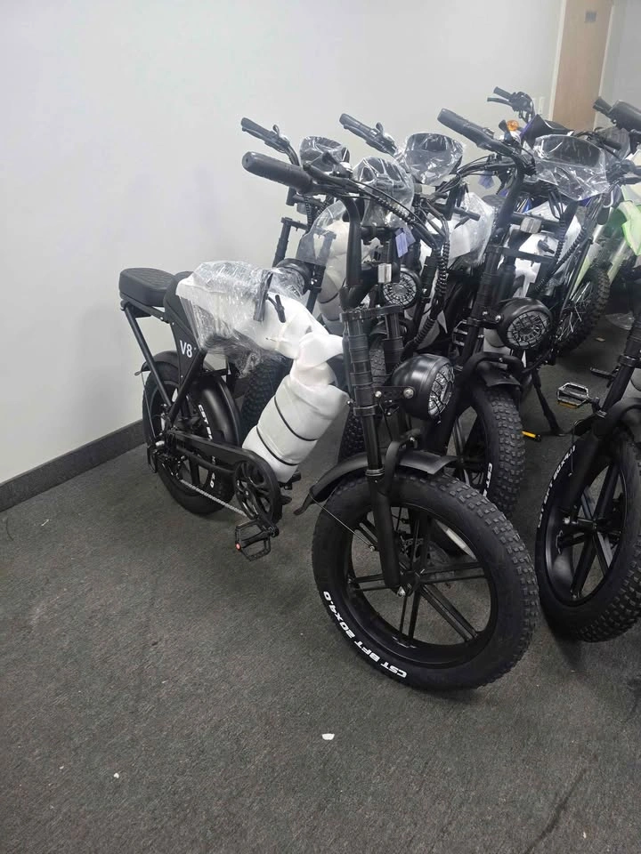 Brand New V8 Electric Fat Tire Bike - photo 2
