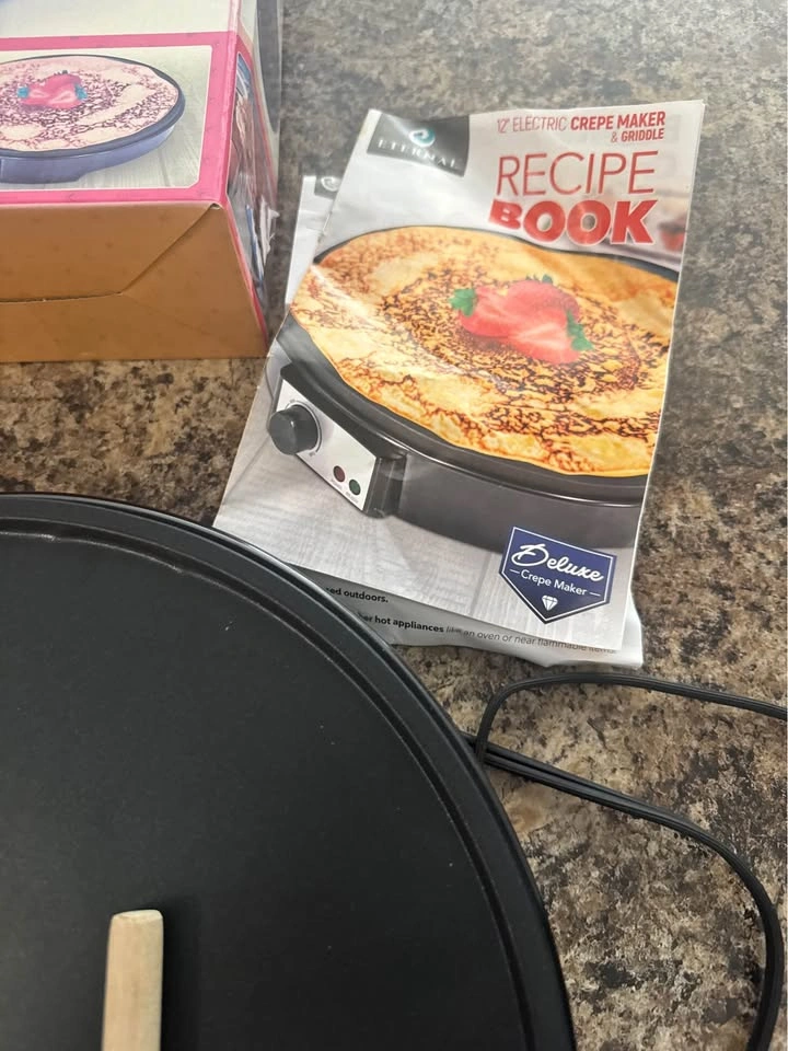 Eternal 12" Electric Crepe Maker & Griddle - photo 4