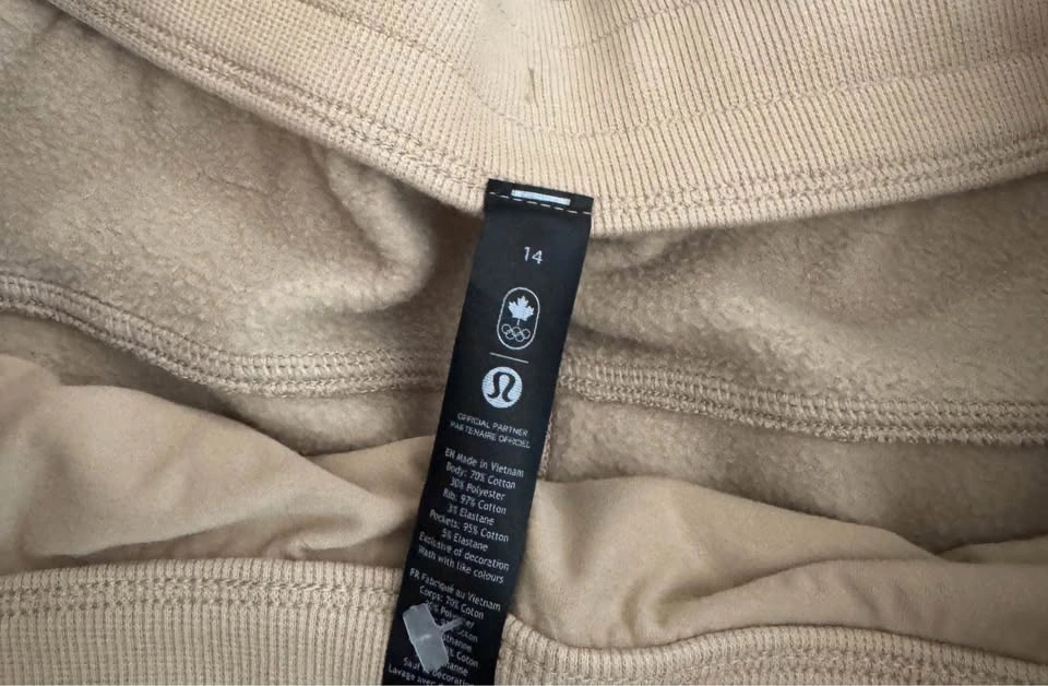 Lululemon Team Canada Olympic Joggers size 14 - photo 5